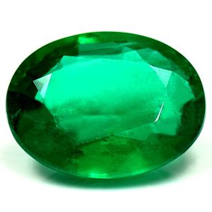 Szmaragd 4,87 ct, zielony, szlif owalny