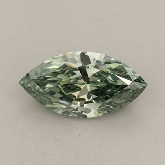 0.42 CT Fancy Vivid Green MARQUISE