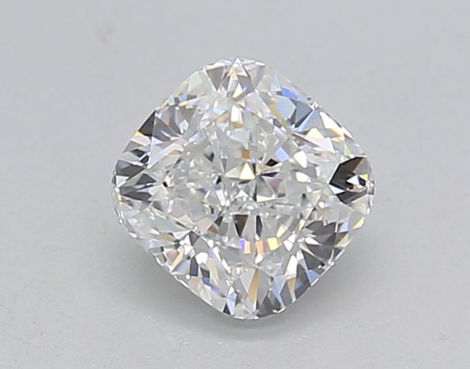 0.73-carat cushion diamond with E color, null cut, and VS2 clarity.