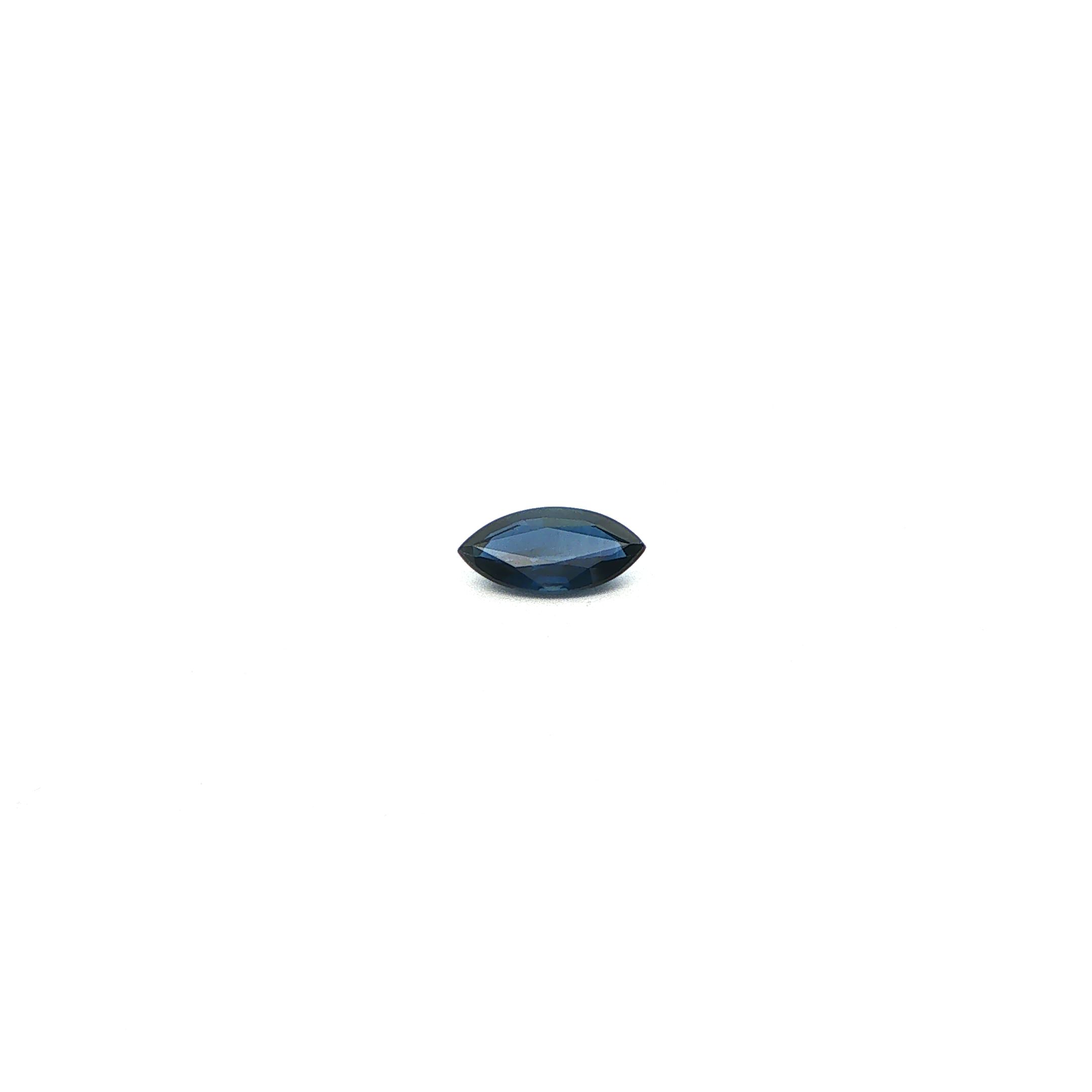 0.86 ct Marquise sapphire