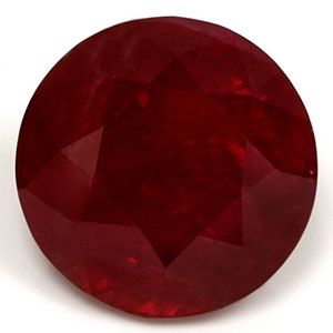 RUBY FACETED 2.36ct RED Pigeon Blood Red SI REST_OF_AFRICA NONE