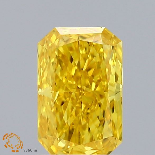 0.5 CT Fancy Vivid Yellow RADIANT