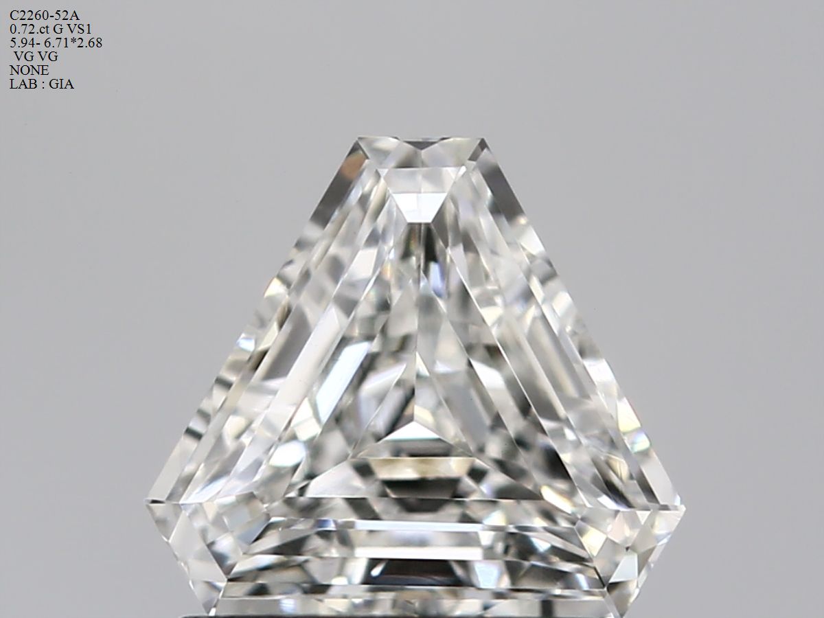 Prírodný diamant triangel,...