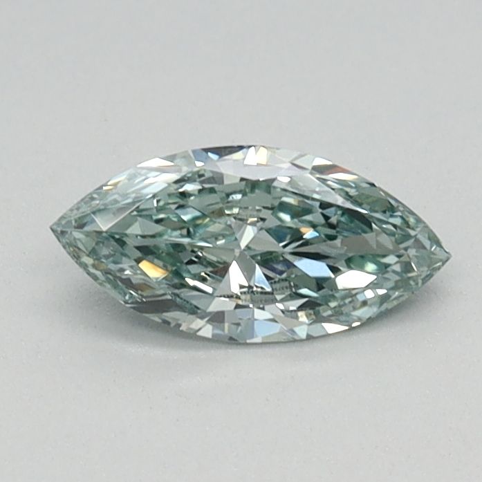 0.28 CT Fancy Intense Green MARQUISE