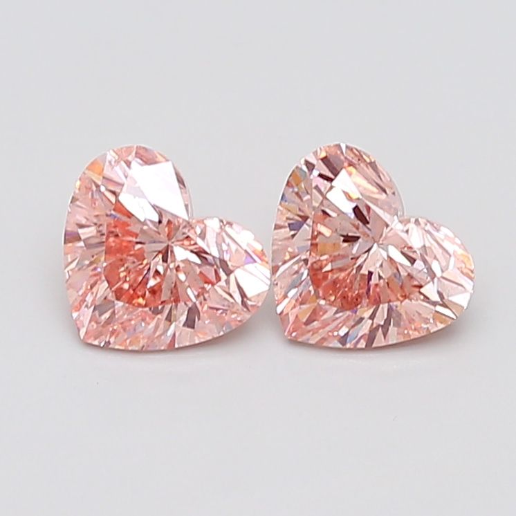 1.03 CT Fancy Intense Pink HEART