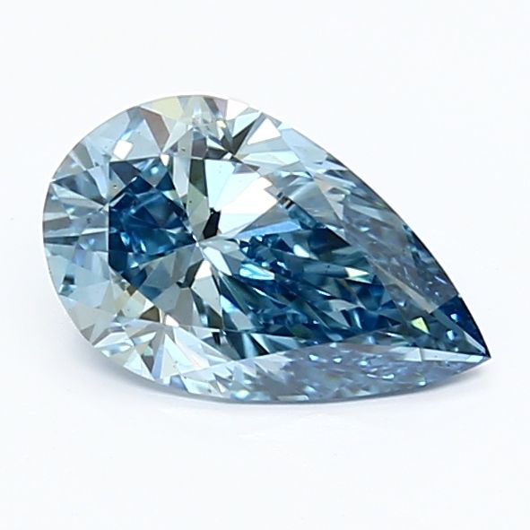 1.04 CT Fancy Vivid Blue PEAR