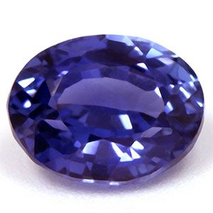 Szafir 1,08 ct, niebieski, szlif owalny