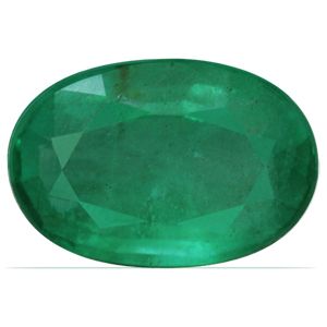 Szmaragd 2,90 ct, zielony, szlif owalny