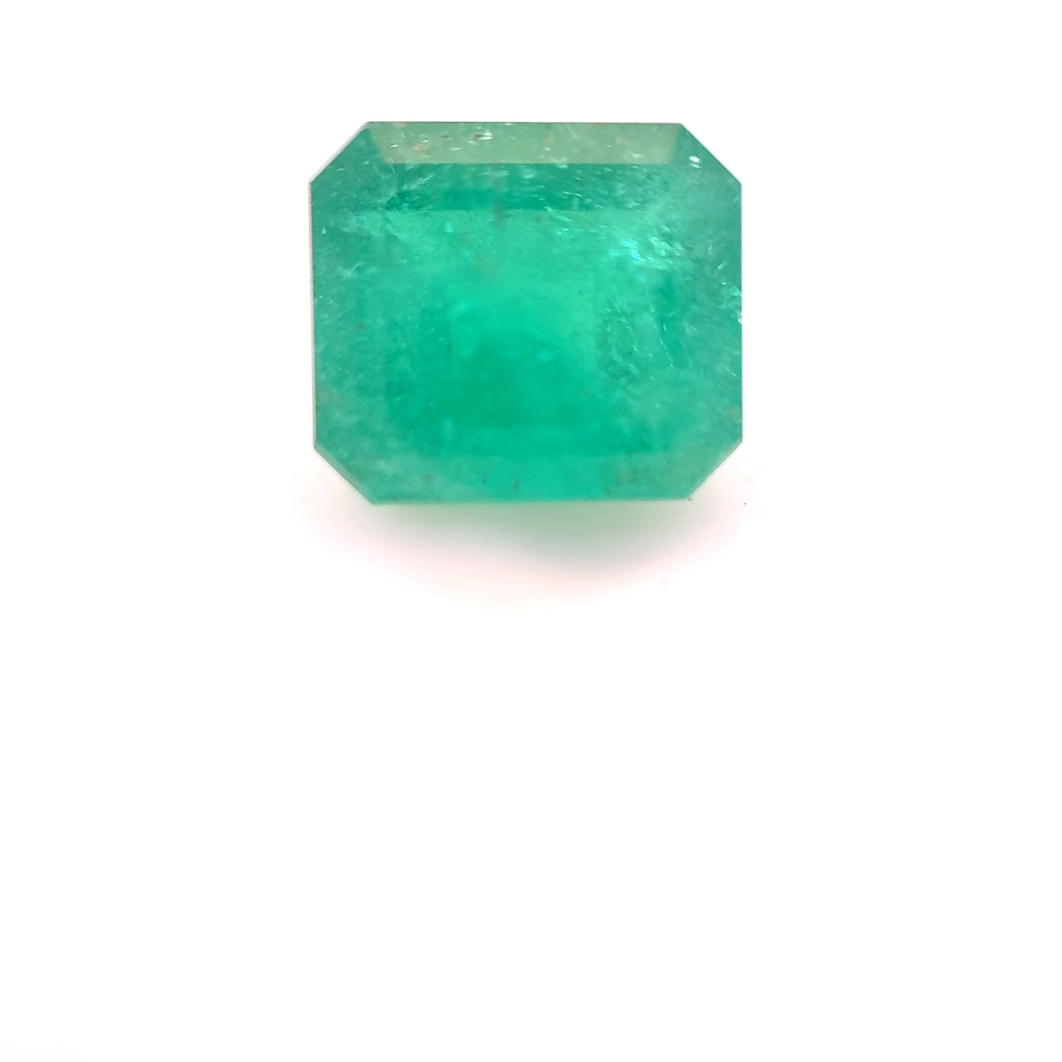 Szmaragd 1,71 ct, zielony, szlif szmaragdowy