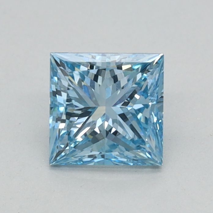0.49 CT Fancy Vivid Blue PRINCESS