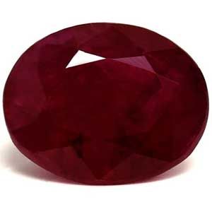 RUBY FACETED 2.22ct RED Pigeon Blood Red SI REST_OF_AFRICA NONE