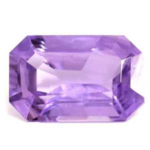 Szafir 1,59 ct, różowy, szlif szmaragdowy