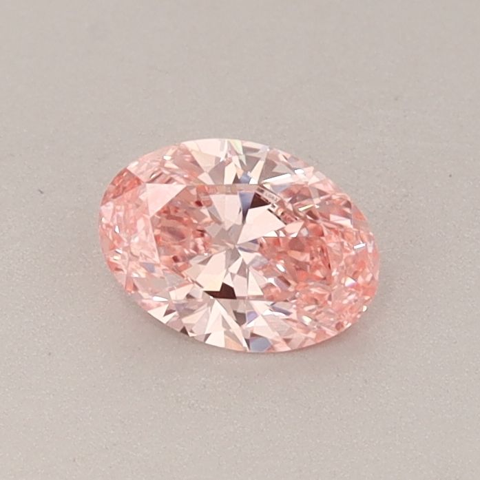 0.38 CT Fancy Vivid Pink OVAL