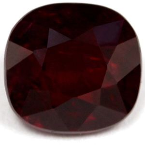 Rubin 2,15 ct, czerwony, szlif cushion