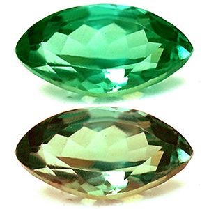 ALEXANDRITE FACETED 0.34ct GREEN Blue Green to Purple EC INDIA NONE