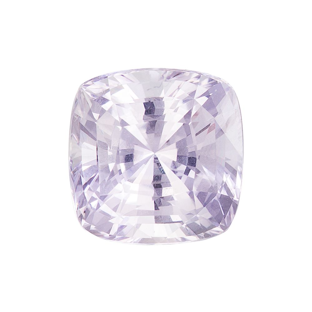 2.28 Carat White Cushion Sapphire