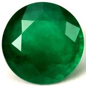 Szmaragd 3,39 ct, zielony, szlif okrągły