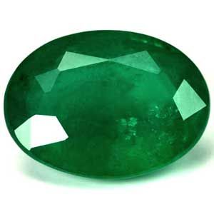 Szmaragd 6,05 ct, zielony, szlif owalny