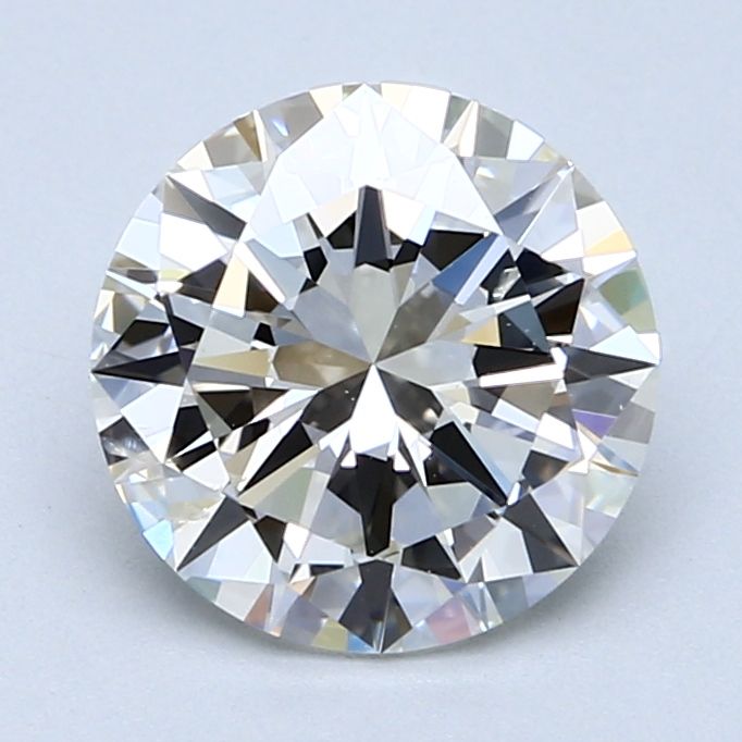 ROUND 2.39 Ct  I SI2 EX EX NON
