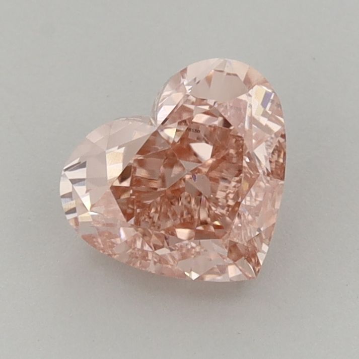 1.25 CT Fancy Vivid Pink HEART