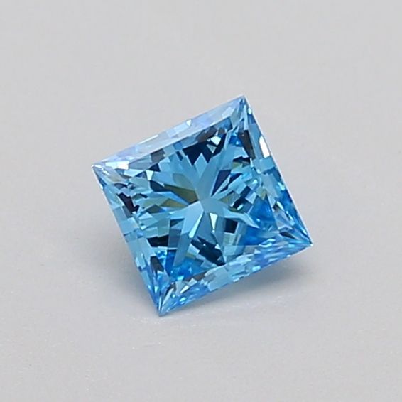 0.33 CT Fancy Intense Blue PRINCESS