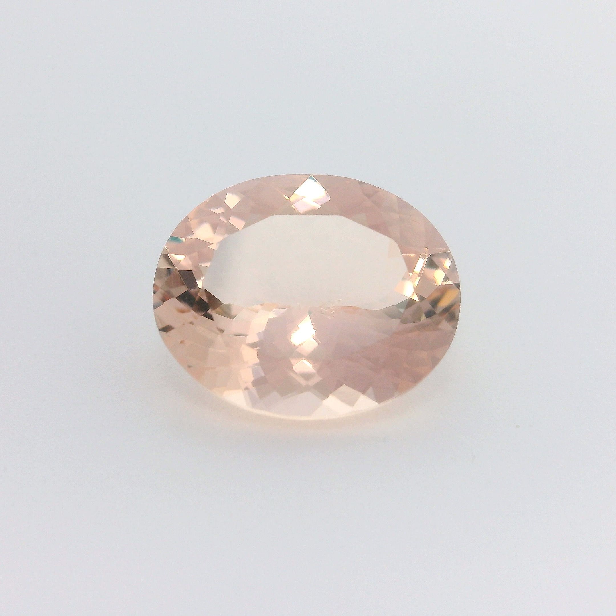 Morganit 4,79 ct, różowy, szlif owalny