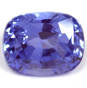 Szafir 4,35 ct, niebieski, szlif cushion