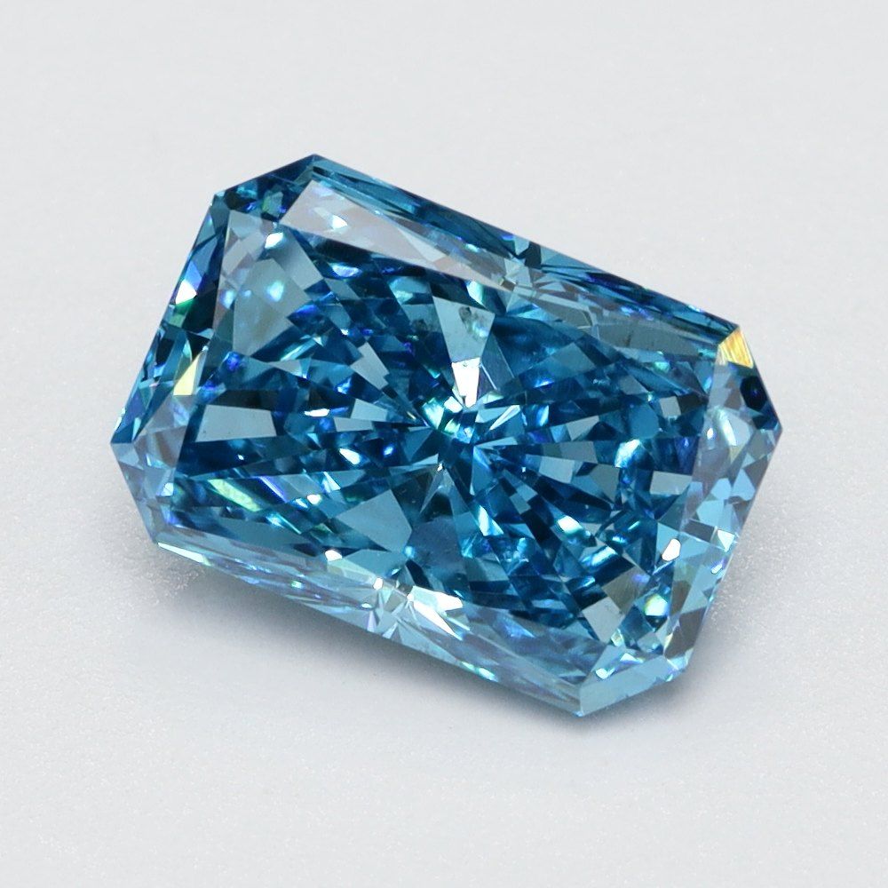 1.02 CT Fancy Vivid Blue RADIANT