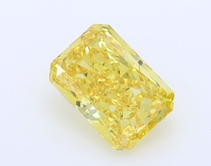 0.58 CT Fancy Vivid Yellow RADIANT