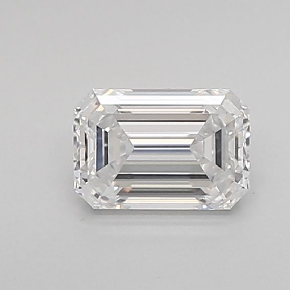 Diamant Émeraude 0.61 ct - Couleur D - Pureté VVS1
