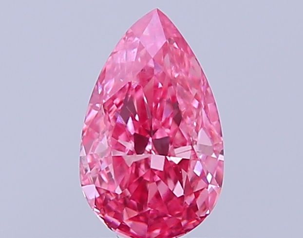 0.29 CT Fancy Vivid Pink PEAR