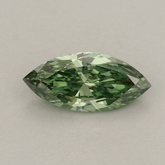 0.34 CT Fancy Vivid Green MARQUISE