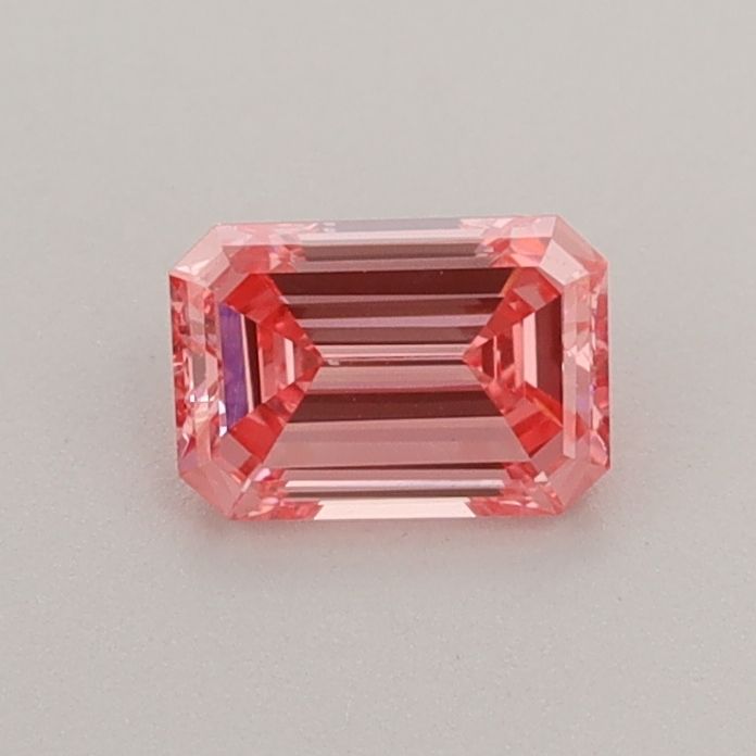 0.44 CT Fancy Vivid Pink EMERALD