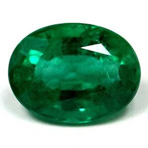 Szmaragd 3,46 ct, zielony, szlif owalny