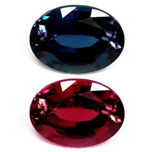 ALEXANDRITE FACETED 0.89ct GREEN Blue Green to Intense Purple EC BRAZIL NONE