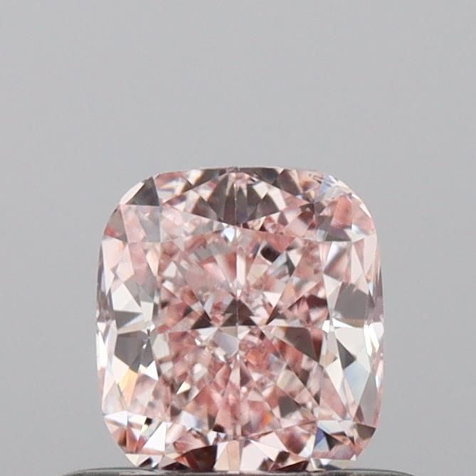 0.49 CT Fancy Light Pink CUSHION BRILLIANT
