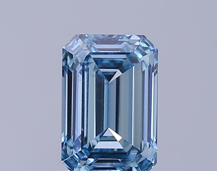 1.32 CT Fancy Vivid Blue EMERALD
