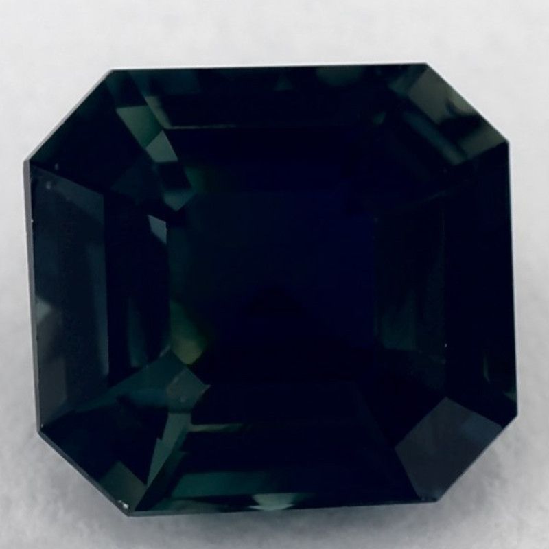 Szafir 2,95 ct, niebieski, szlif ośmiokątny
