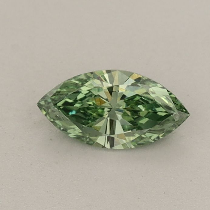 0.33 CT Fancy Vivid Green MARQUISE
