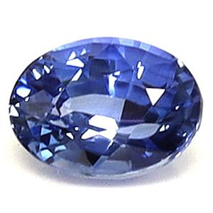 Szafir 1,10 ct, niebieski, szlif owalny
