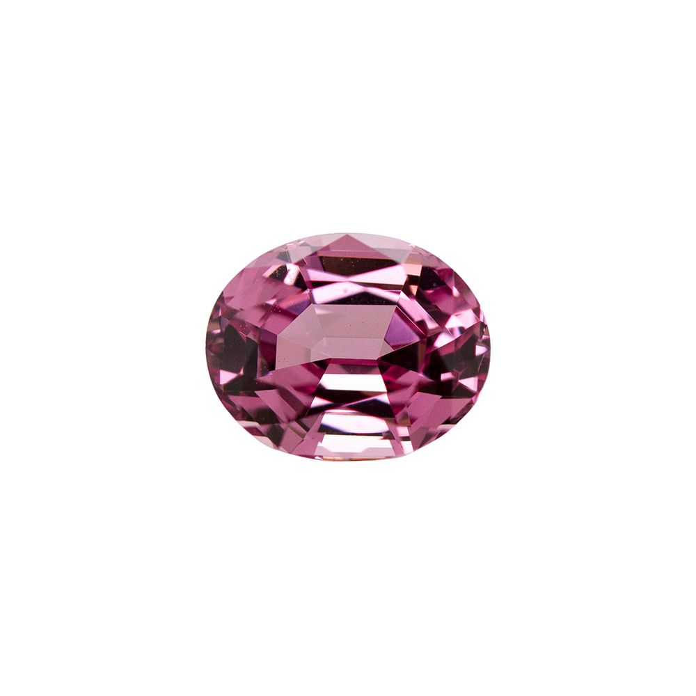 GARNET FACETED 3.24ct PINK Pink EC MOZAMBIQUE NONE