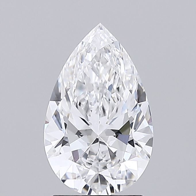 Diamant Poire 1.57 ct - Couleur D - Pureté VVS2