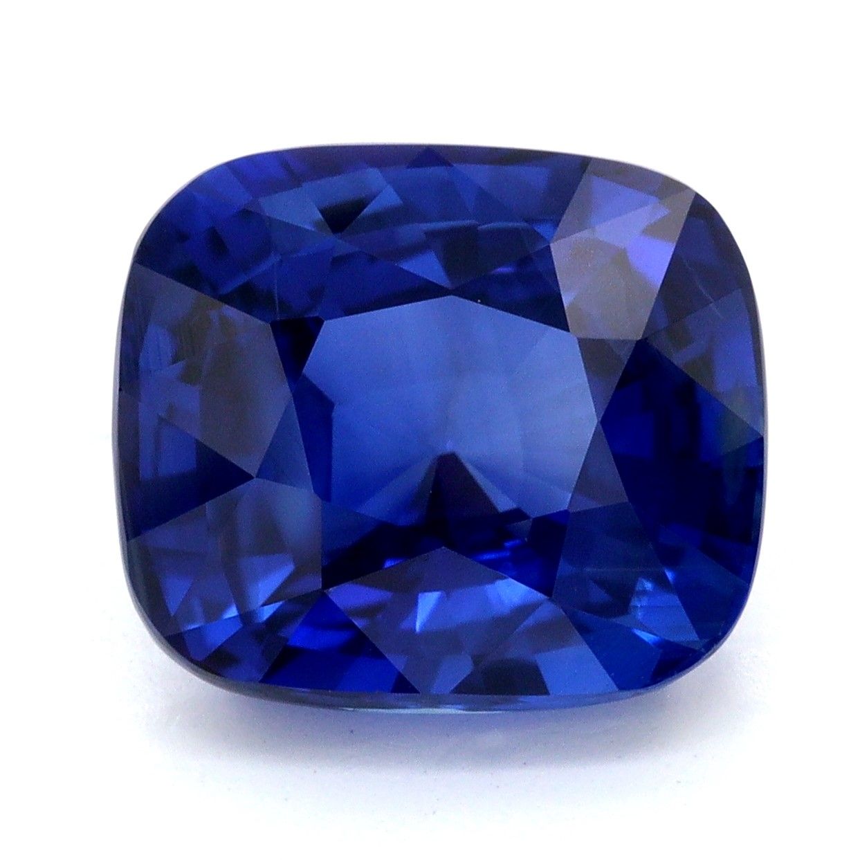 SAPPHIRE FACETED 4.37ct BLUE EC SRILANKA HEATED
