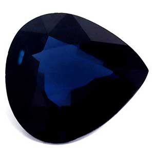 SAPPHIRE FACETED 2.16ct BLUE Intense Blue EC MADAGASCAR NONE