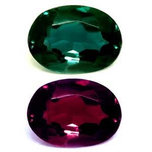 ALEXANDRITE FACETED 0.11ct GREEN Blue Green to Intense Purple EC BRAZIL NONE