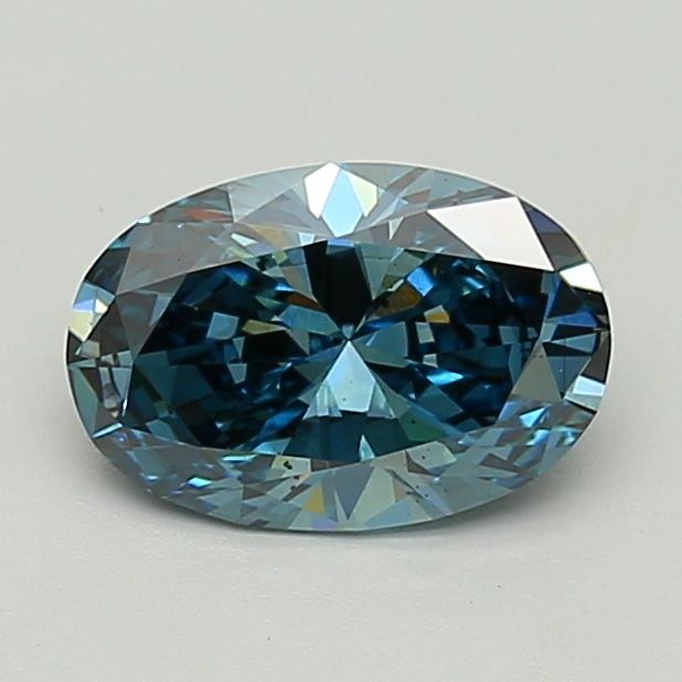 2.01 CT Fancy Deep Blue OVAL