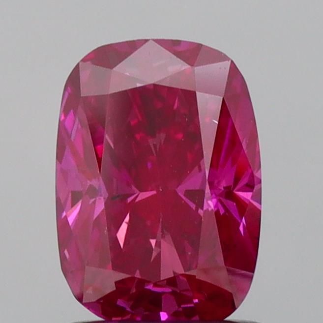 1.04 CT Fancy Deep Pink CUSHION MODIFIED