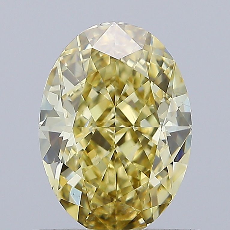 1.04 CT Fancy Yellow OVAL
