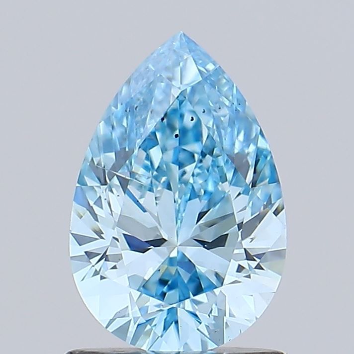1.02 CT Fancy Vivid Blue PEAR