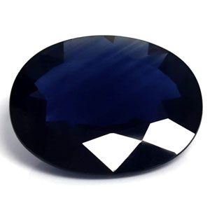 Szafir 10,64 ct, niebieski, szlif owalny